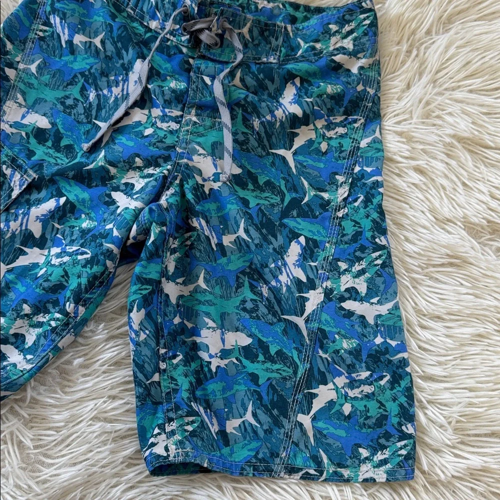 Boys L.L.Bean Cargo Swim Trunks side 8